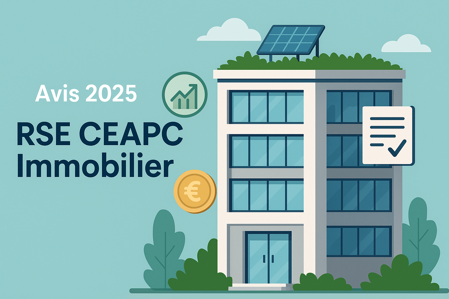 Un immeuble représentant le QG de RSE CEAPC Immobilier